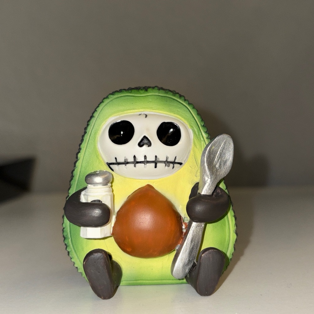 SUMMIT COLLECTION Furrybones HASS Signature Skeleton in Avocado figurine 🥑